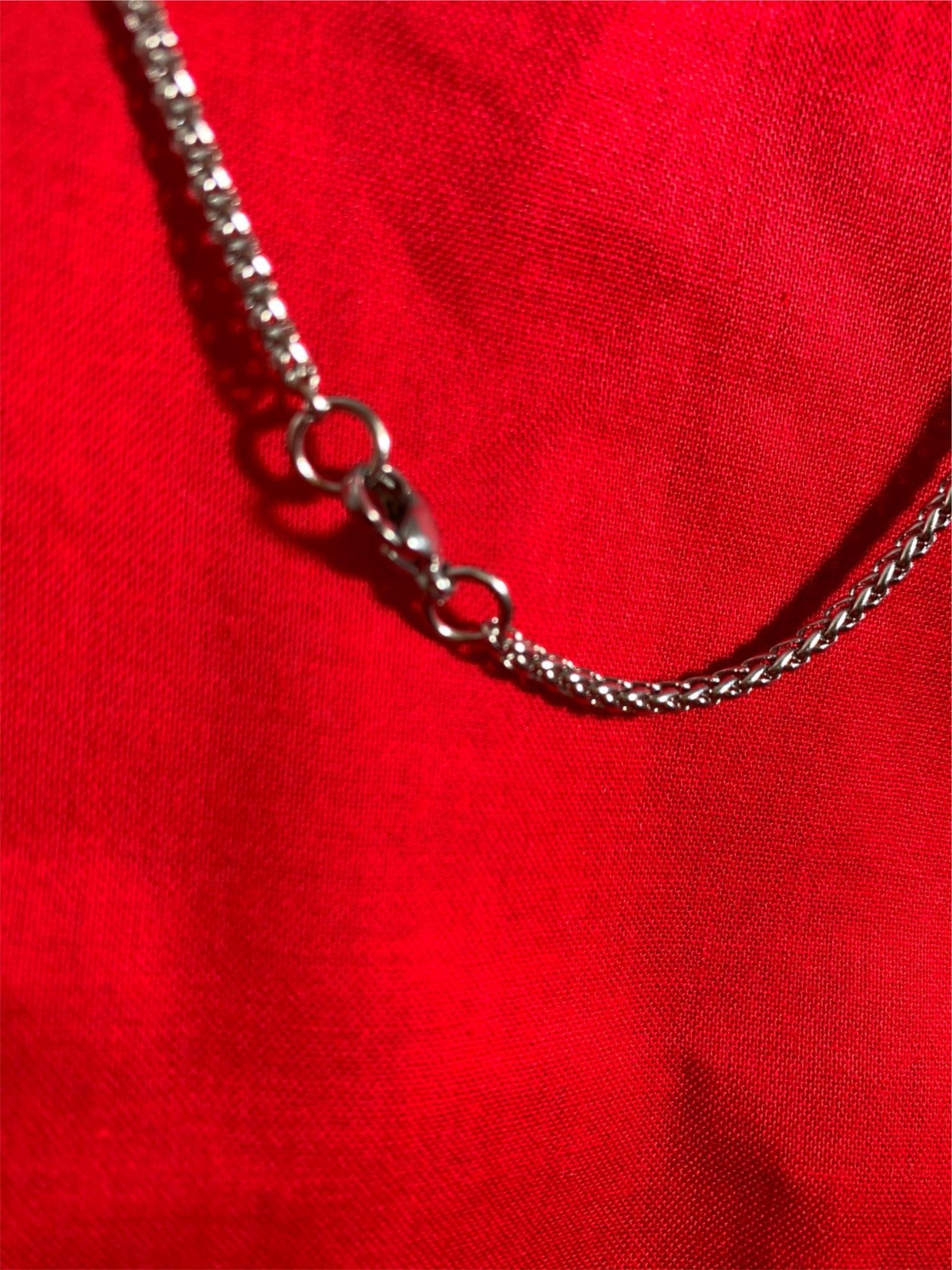 36 inch 3 mm Stainless Steel Braided Wheat Rope Unisex Necklace Chain