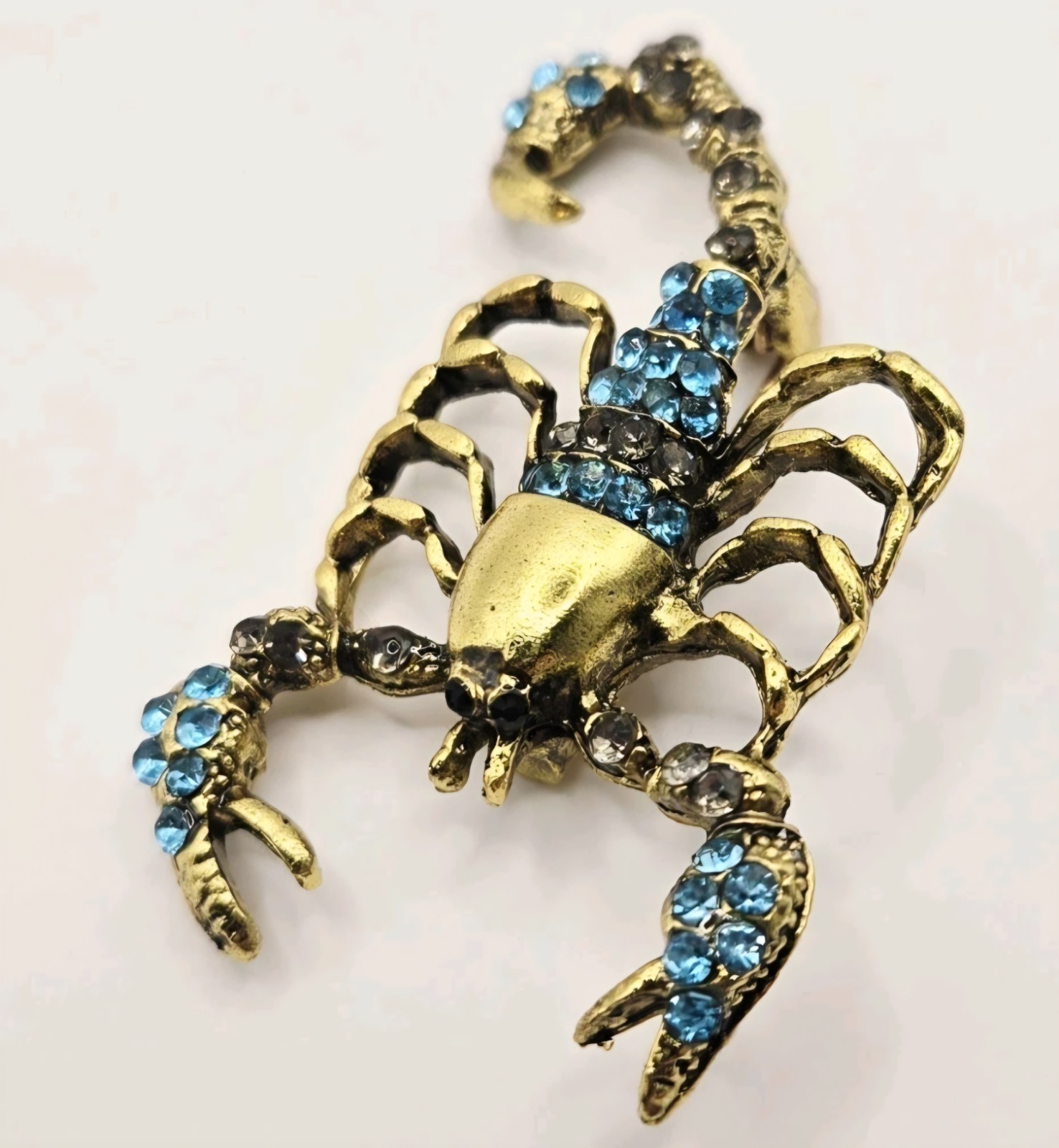 Women Men Unisex Scorpion Lover Brooch Fashion Animal Pins Badge Jewelry