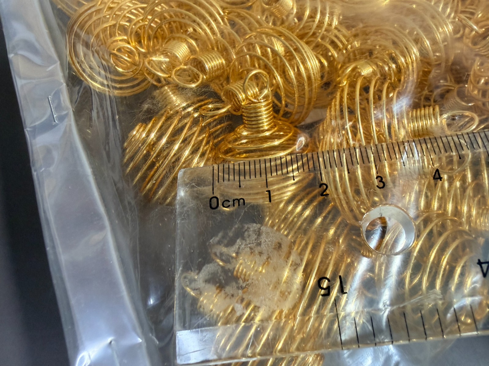 300 Spiral Cage Pendants Bulk Wholesale Resale Lot Gold tone to Hold Stone NOS