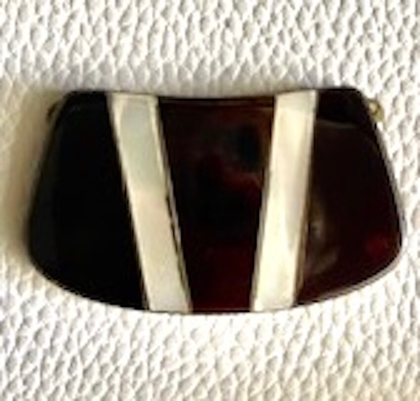 Necklace Centerpiece , Black Obsideon and Mother of Pearl.. You Be the designer!