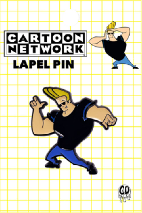 Enamel Pin – Johnny Bravo Character TV Cartoon Network Funny 90s Animation Gift