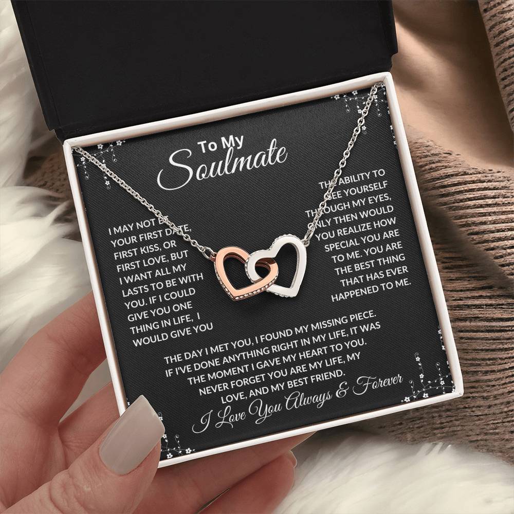 Romantic Valentine’s Day Rose Gold Gift for Wife, Girlfriend, Soulmate, Partner