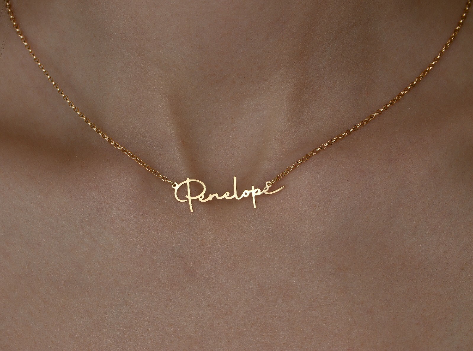 Personalised Name Pendant 925 Silver Name Necklace • Jewellery Gift For Her •