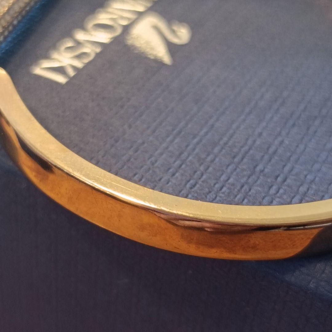 SWAROVSKI Gold Bangle No Accessories M Size