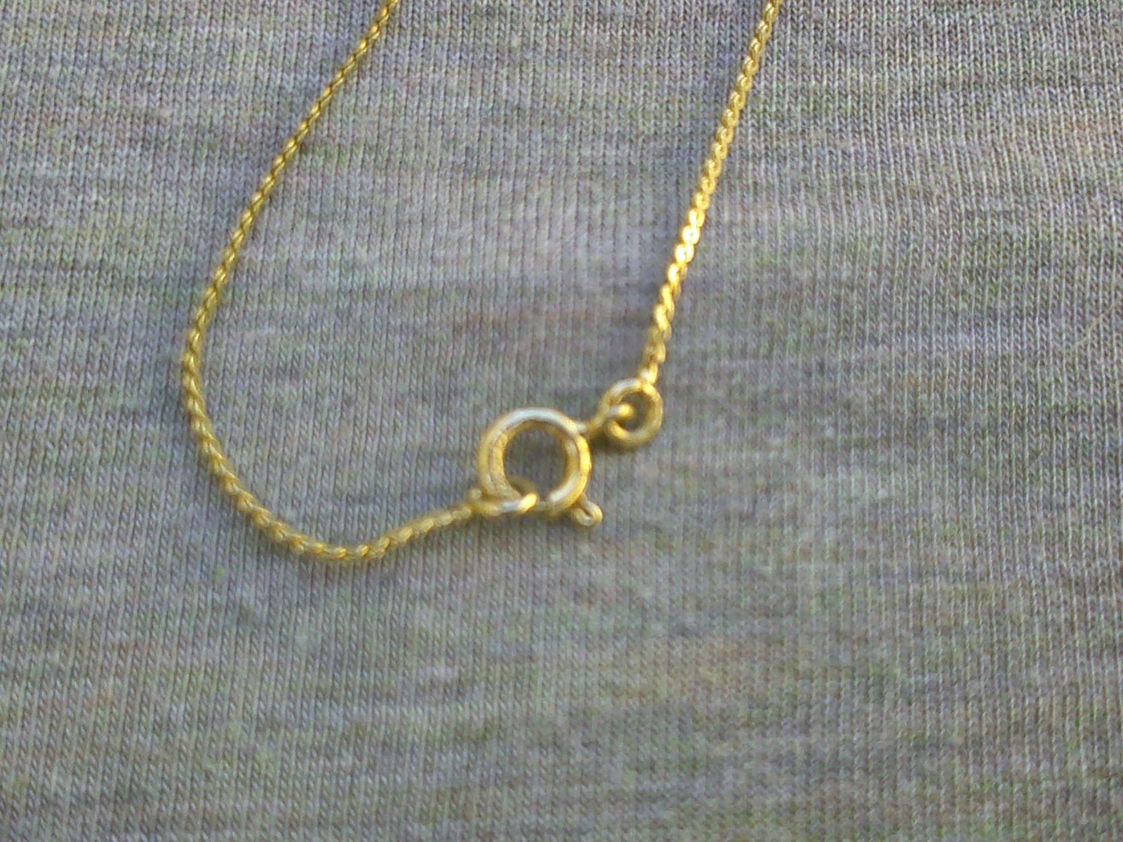 1/20 12 KGF Butterfly Pendant and 15″ Chain Necklace