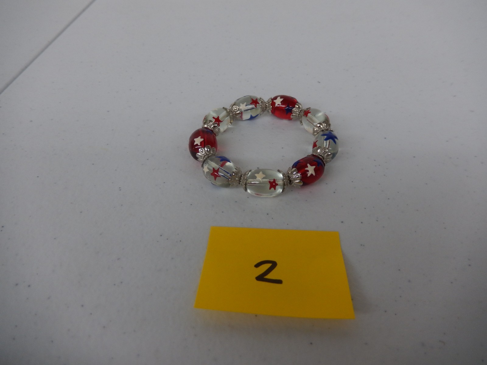Patriotic Red White Blue Bead Bracelets – YOU PICK (See Description)