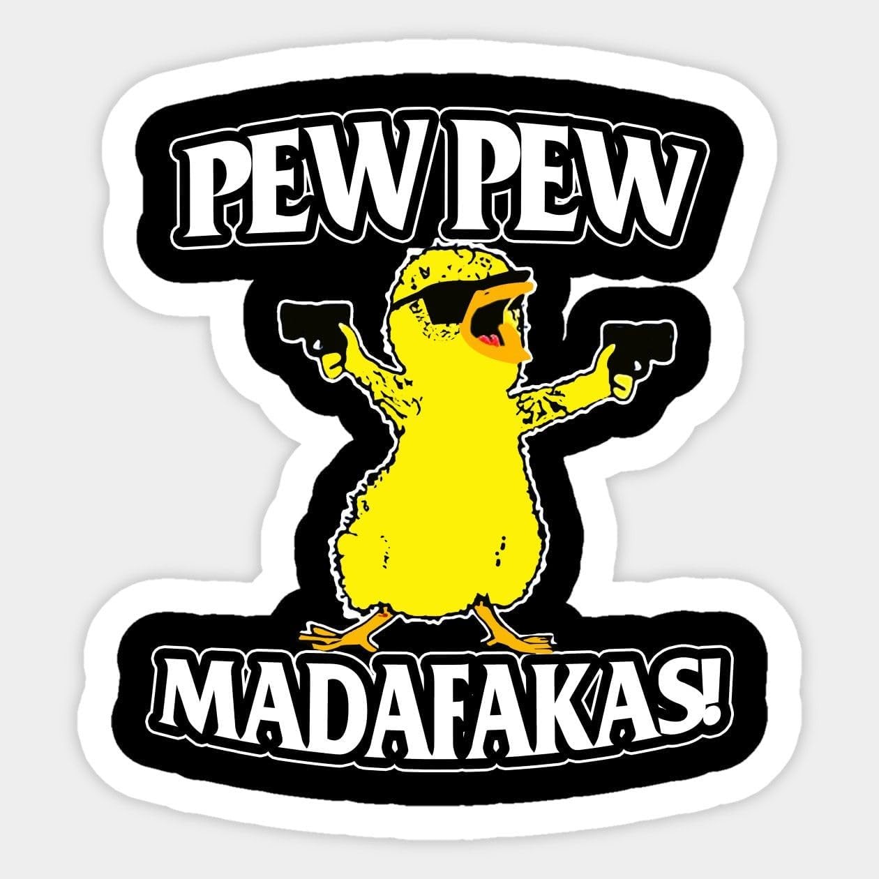 Waterproof 5 Inch Vinyl Decal for Car Bumper, Laptop, or Water Bottle