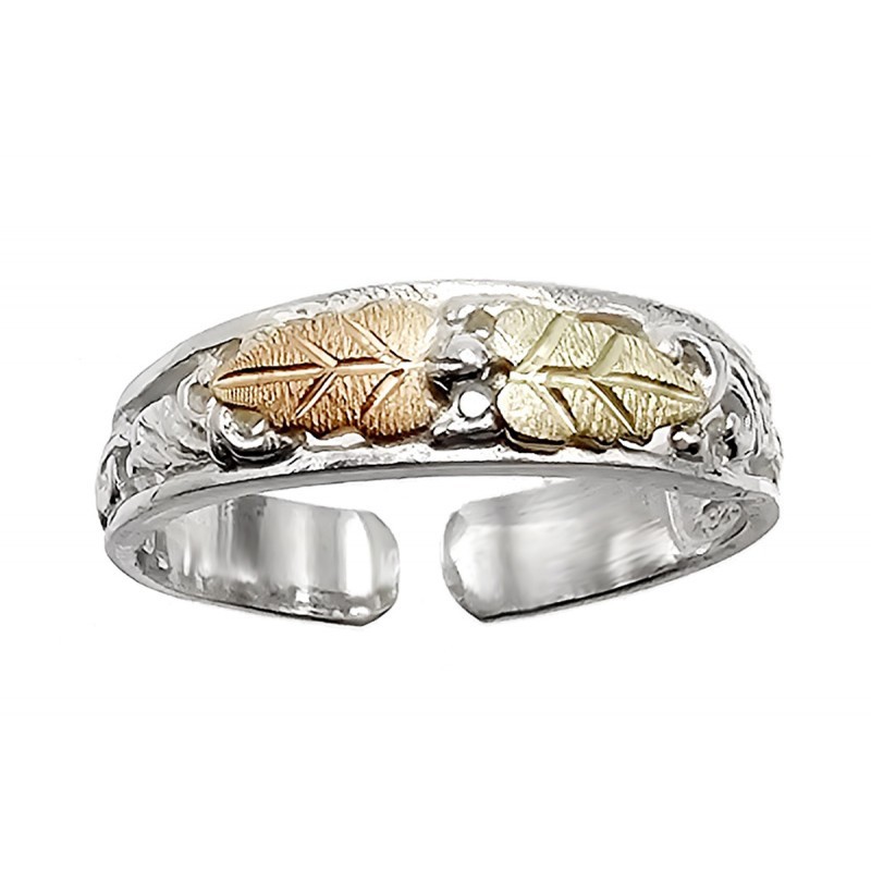Black Hills Gold Sterling Silver Toe Ring – FAST SHIPPING