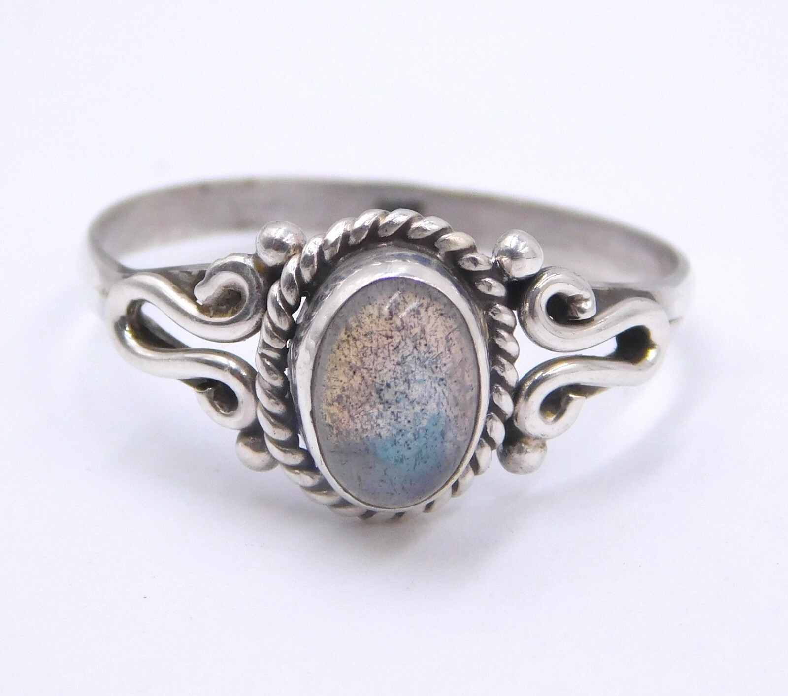 Natural Multi Cut Gemstone Ring 925 Sterling Silver Fine Rings Handmade Ring