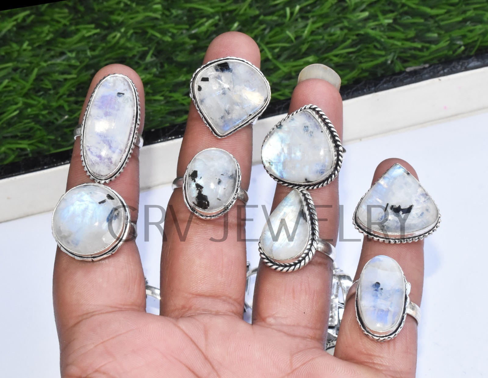1-500 Pcs Pyrite Druzy In Wholesale Rings Lot: Silver Plated Whr-67