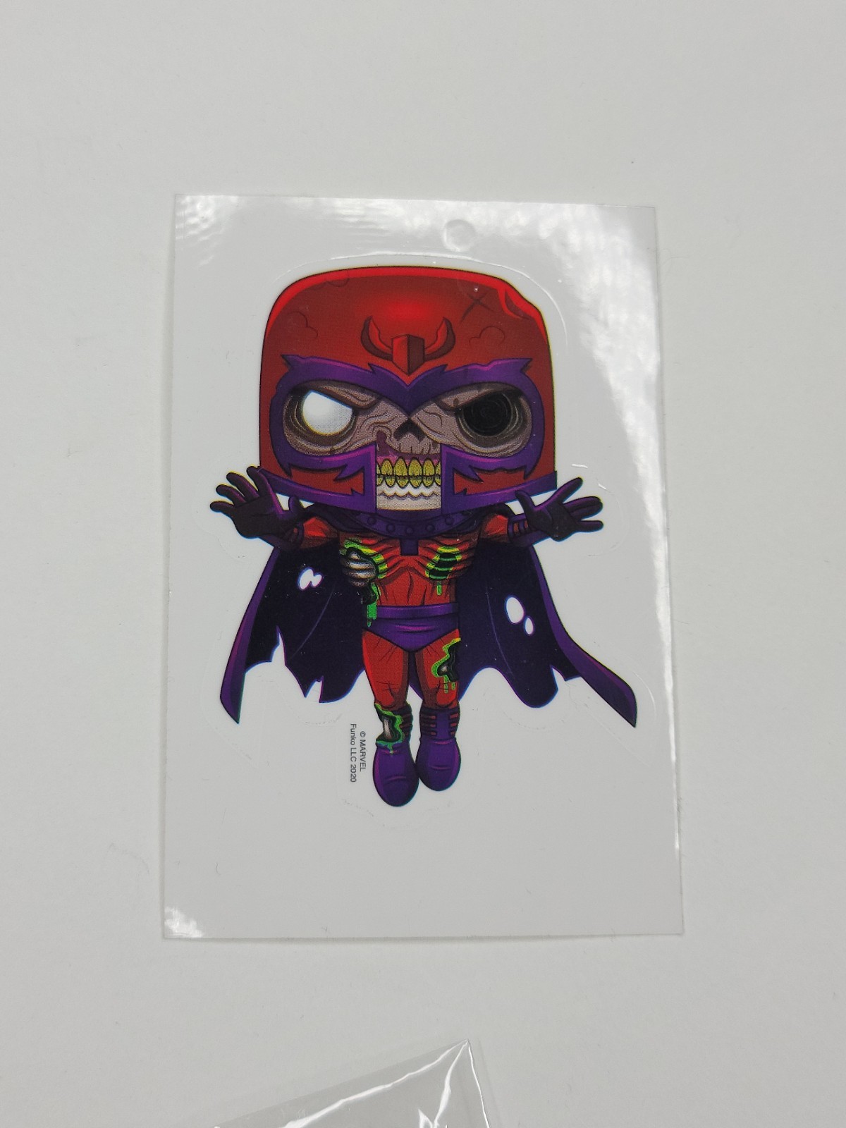 Zombie Gambit Funko Pop Enamel Pin w/ Zombie Magneto Sticker