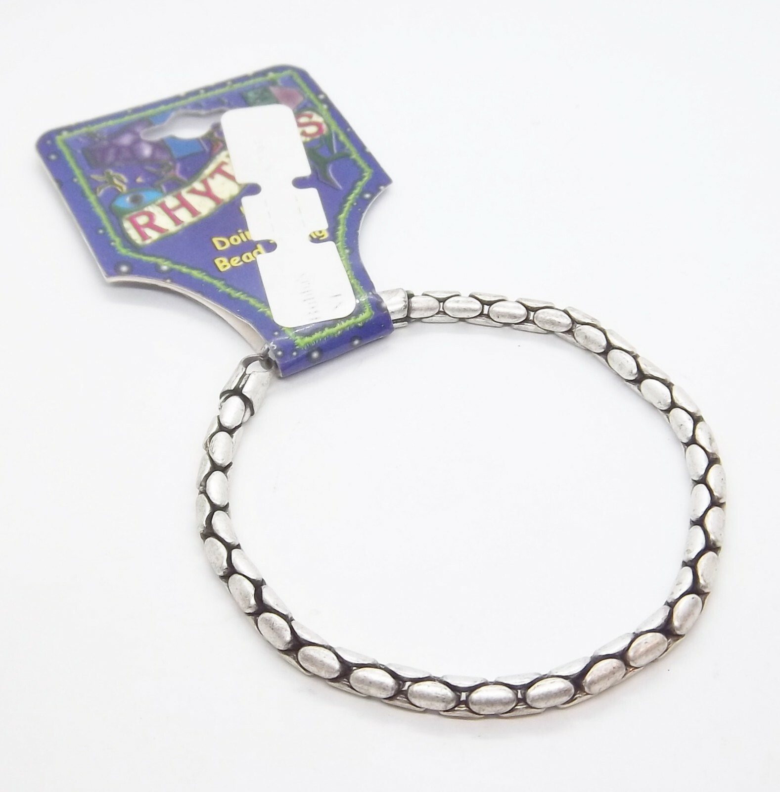 Unisex Snake Styled Link 8 1/4 in. Silver Tone Fashion Bracelet … M-22