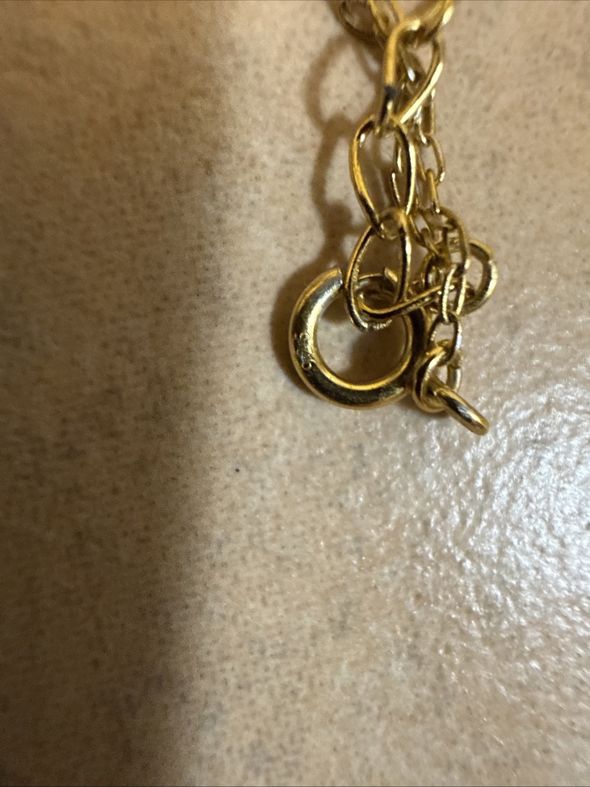 BBCN Solid 925 Sterling Silver Gold Plated Initial (K) Letter Necklace 2.8G