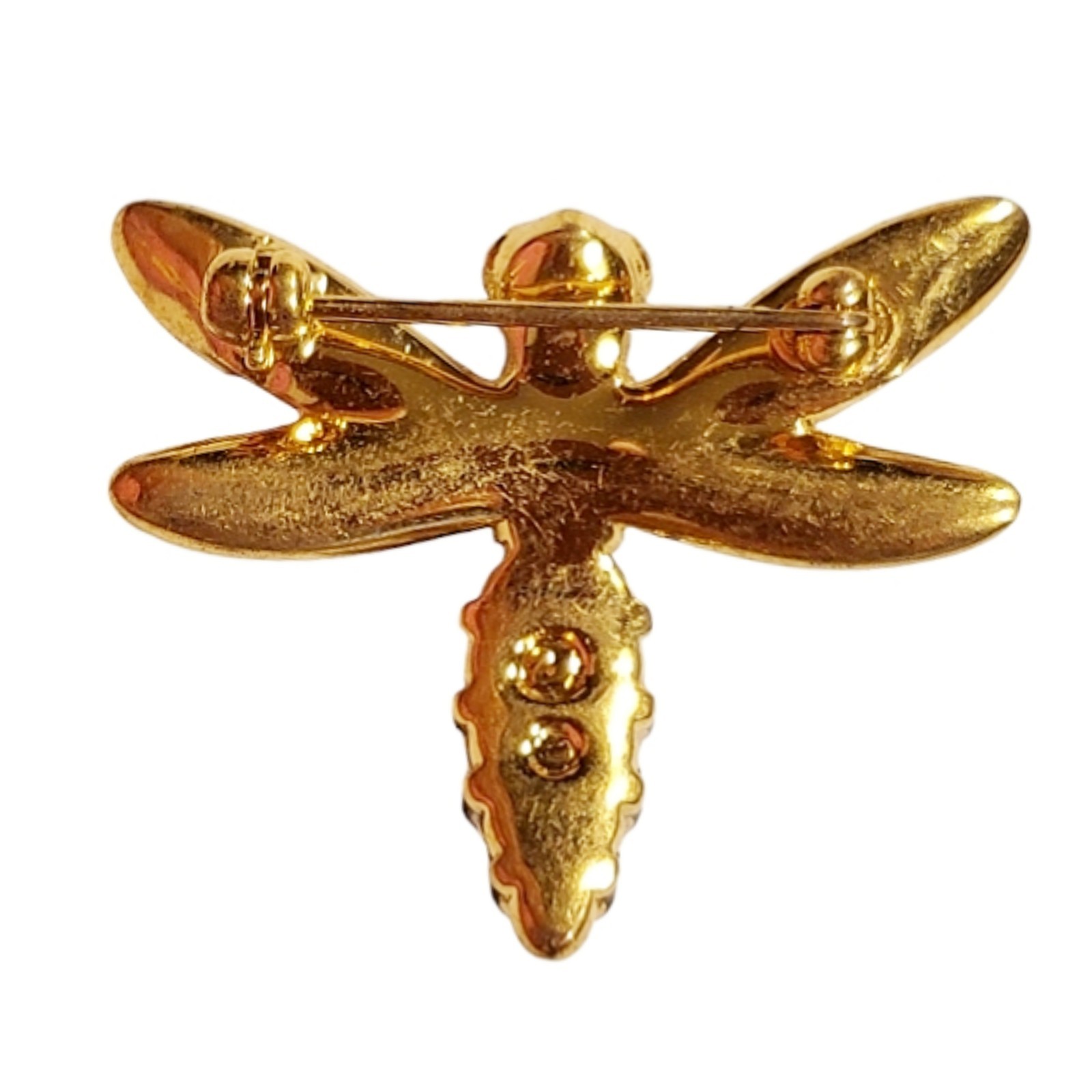 SWAROVSKI Crystal Bee Figural Brooch Pin Vintage Collectible