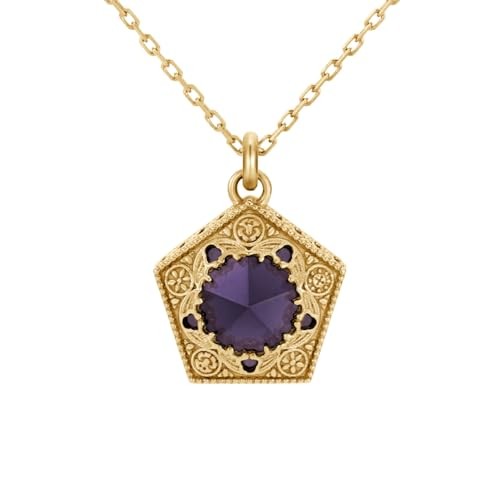 U-Treasure Harry Potter Chocolate Frog Necklace Silver (Yellow Gold coating)