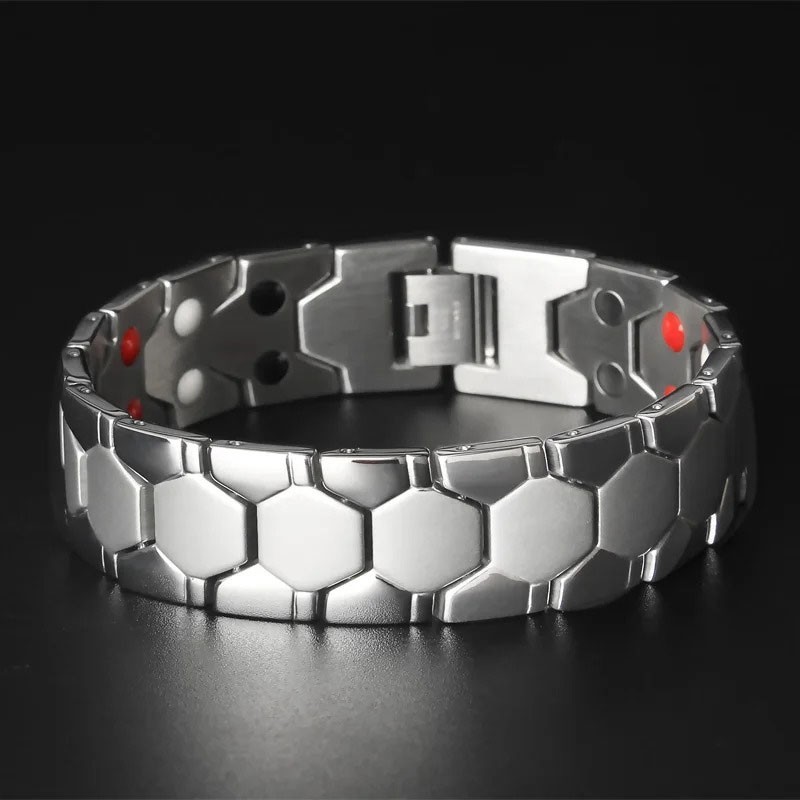 Pulsera magnética de cobre puro para hombres y mujeres