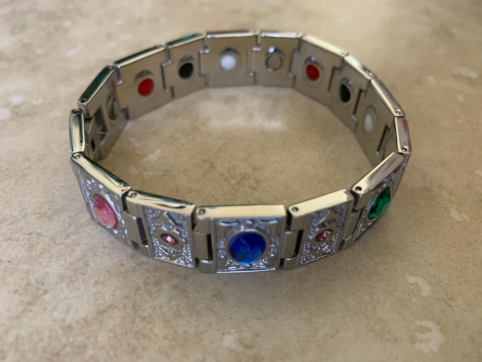 Gorgeous Magnetic Bracelet Men Energy Balance Arthritis Pain Relief Gift for him