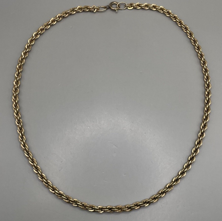 Necklace Chain 1/20 12K GF Gold Filled 15.25”