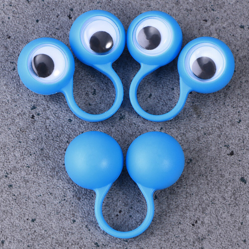 15Pcs Finger Finger Puppet Eyes Eyeball Eye Toys Party Props