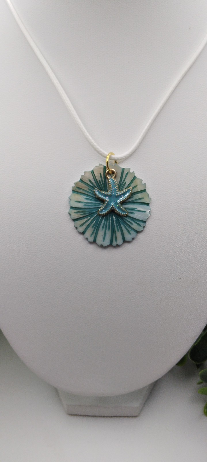 Carved Shell Ocean Necklaces RI Theme Adjustable Sea Pendant 17″ Choose Color US