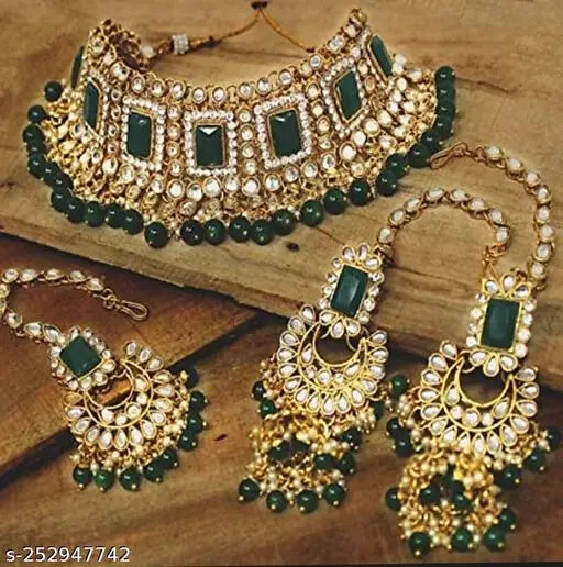 Indian New Traditional Fancy latest design Alloy jewelry set For Woman & Girls