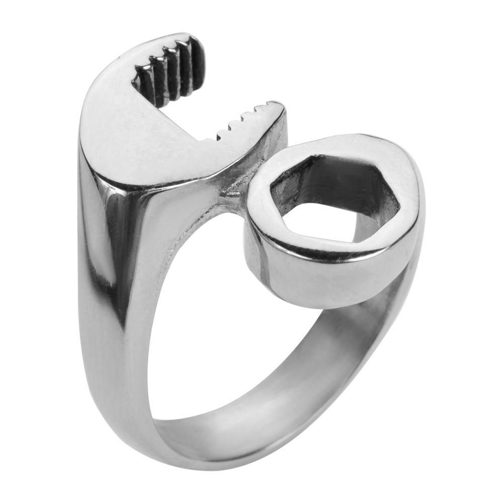 Men’s Stainless Steel Mechanic’s Wrench Ring 32