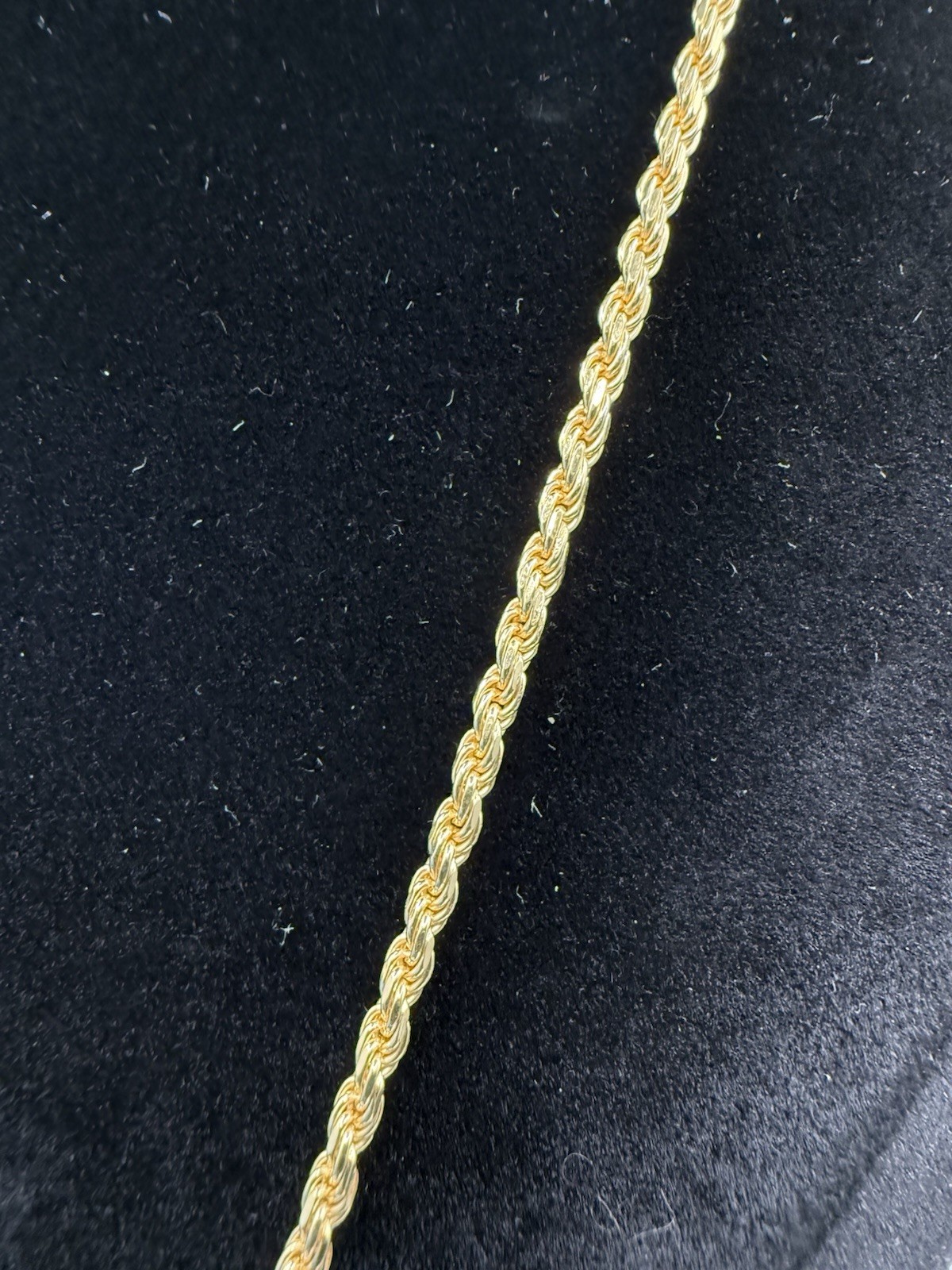 Moissanite Ace Cards Pendant w/ 20” Rope Chain-Gold Over 925 Silver