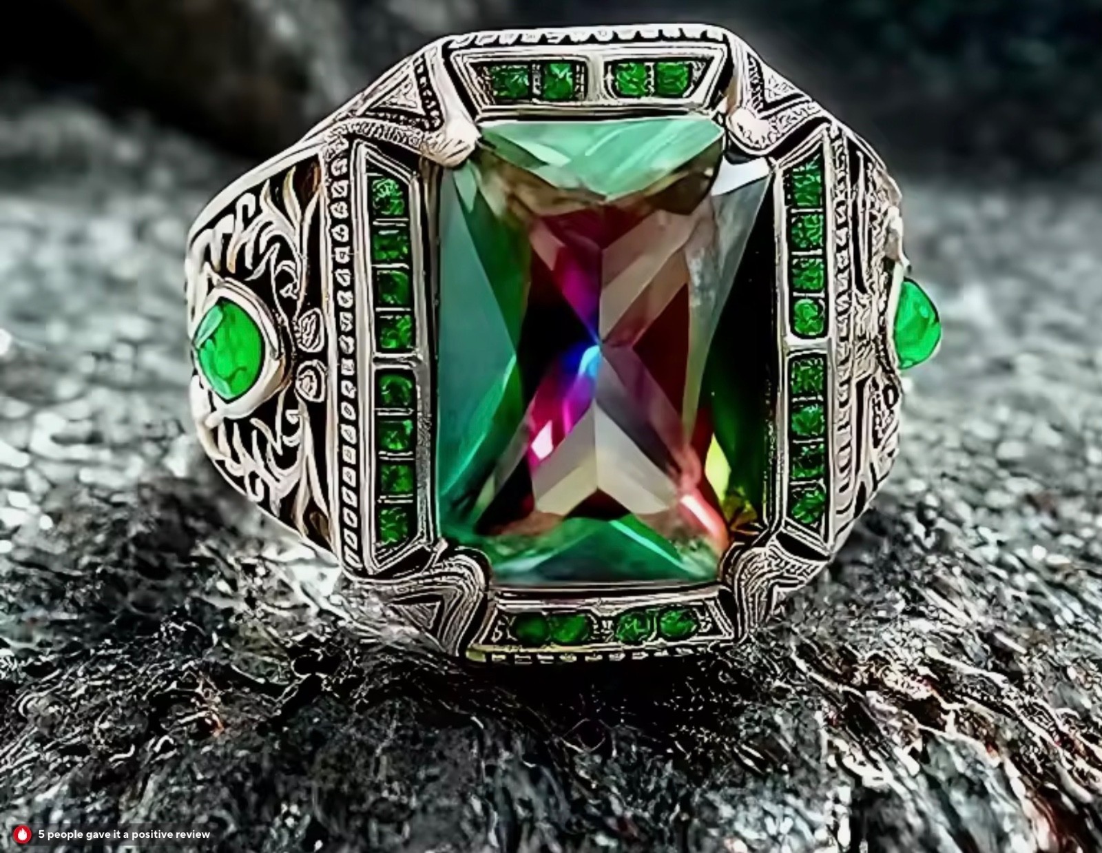 Bohemian turkish ottoman sultan jewelry women ring moroccan arab islamic Wedding