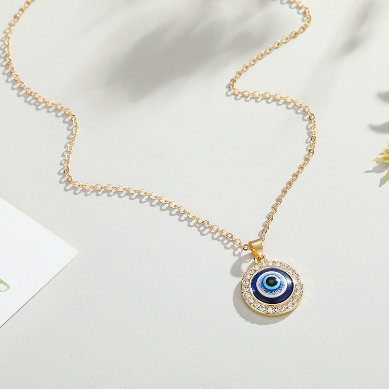 Evil Eyes Necklace For Women’s Jewelry Gold Silver Color
