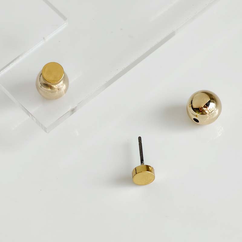 6mm Jenny Bird Minimalist Small Stud Earrings Women Comfortable Everyday Jewelry