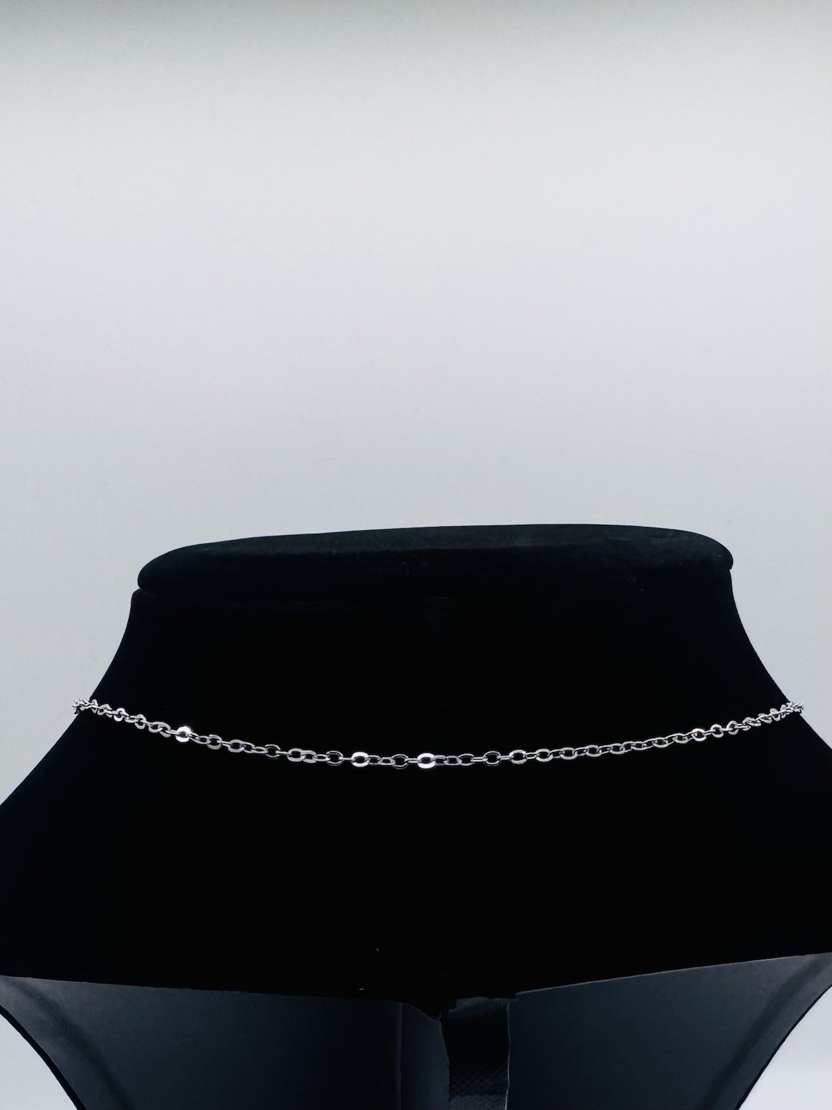 Silver Plated Solid Copper Lariat Bow Necklace | 24in | 3.11g | NWT