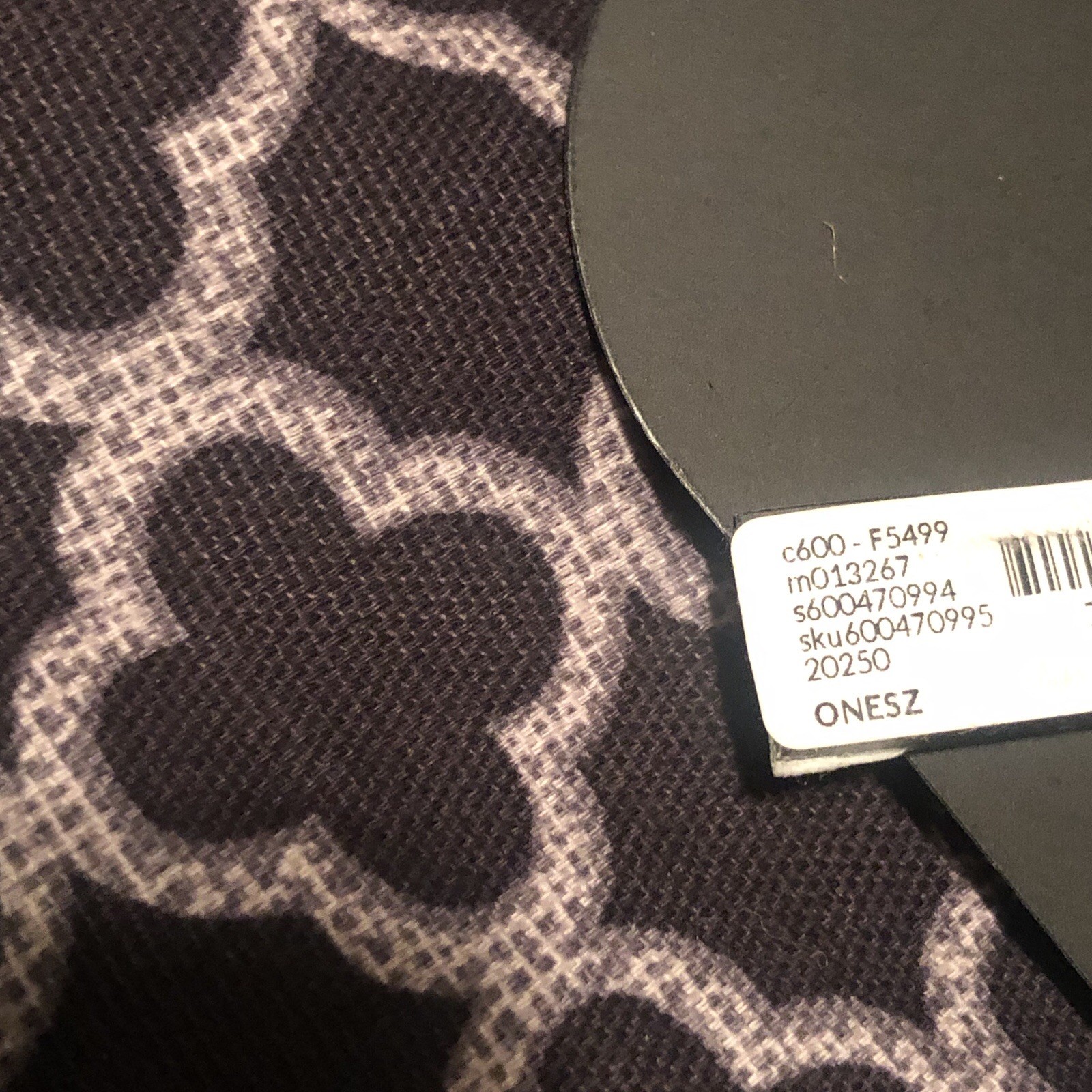 Lane Bryant Star Necklace Black Sliver Rhinestones J6