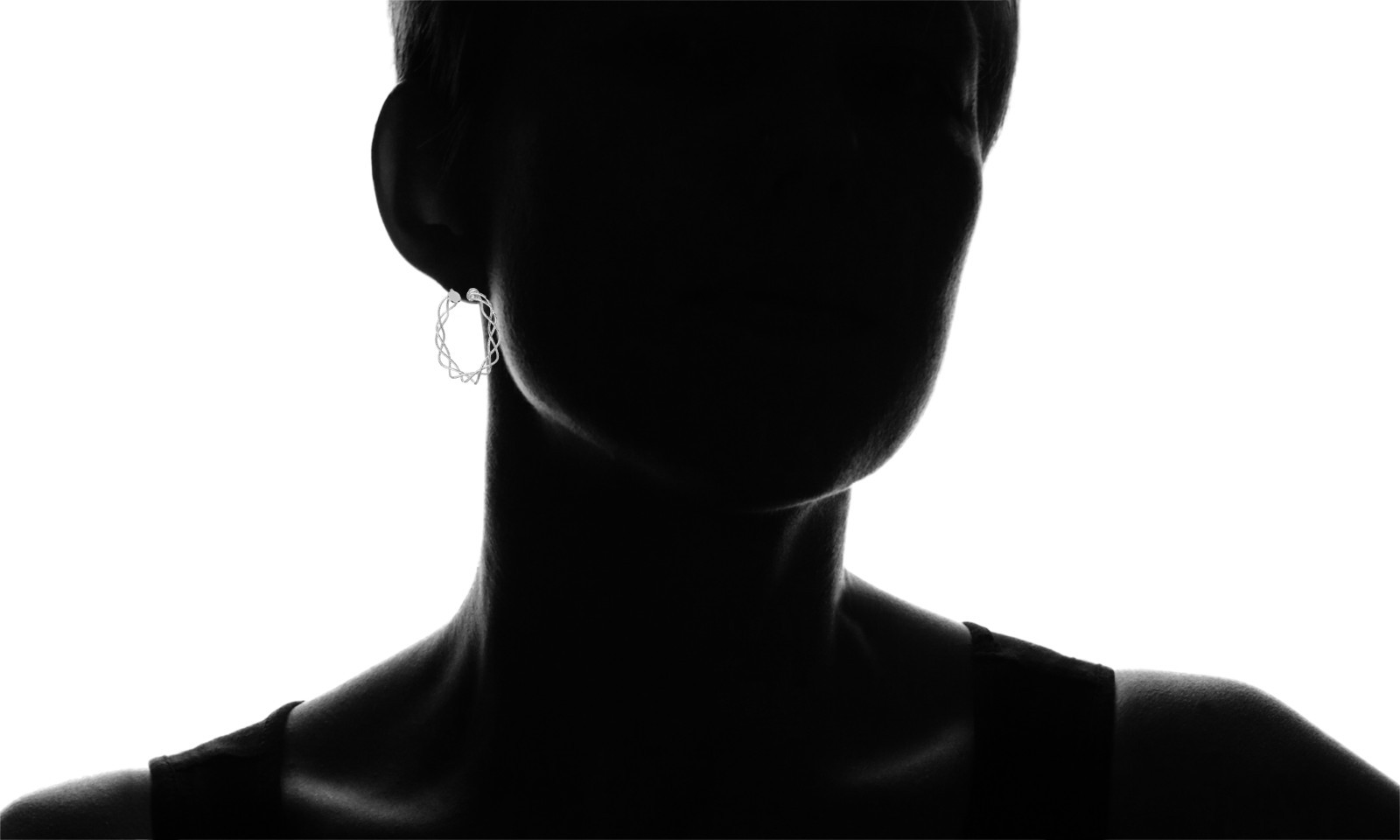 Sterling Silver Twisted Hoop Earrings For Women, Round Hoop Twist Earrings
