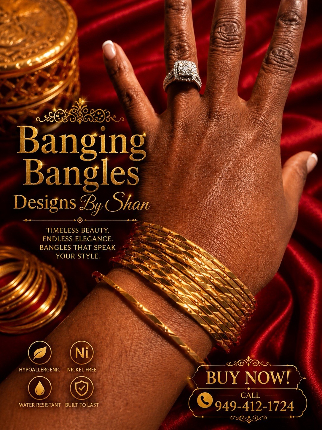 Latest One Gram Gold Plated Set of 8 Traditional Bangles for Women and Girls