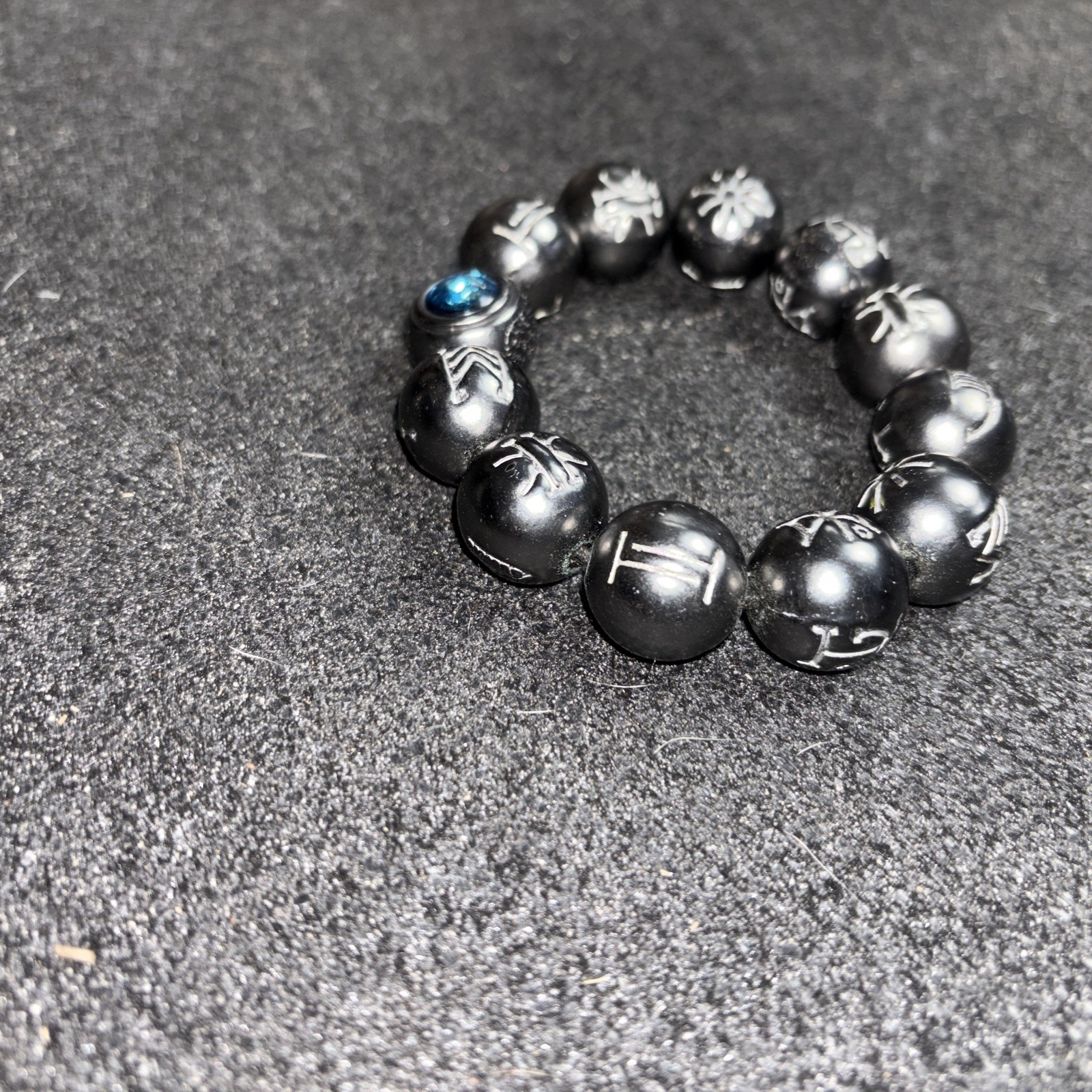 Marvel BLACK PANTHER LEGACY Kimoyo Bead Bracelet 6 to 7 inch x 18mm. OF