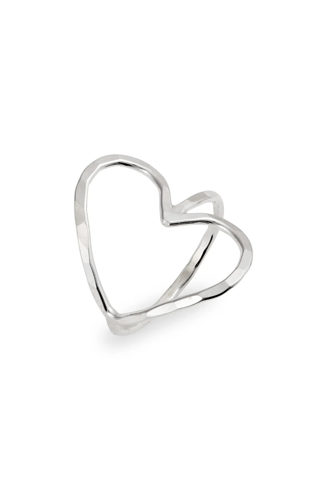 Nashelle Complete Heart Ring Sterling Silver Size 6 Nordstrom Minimalist USA