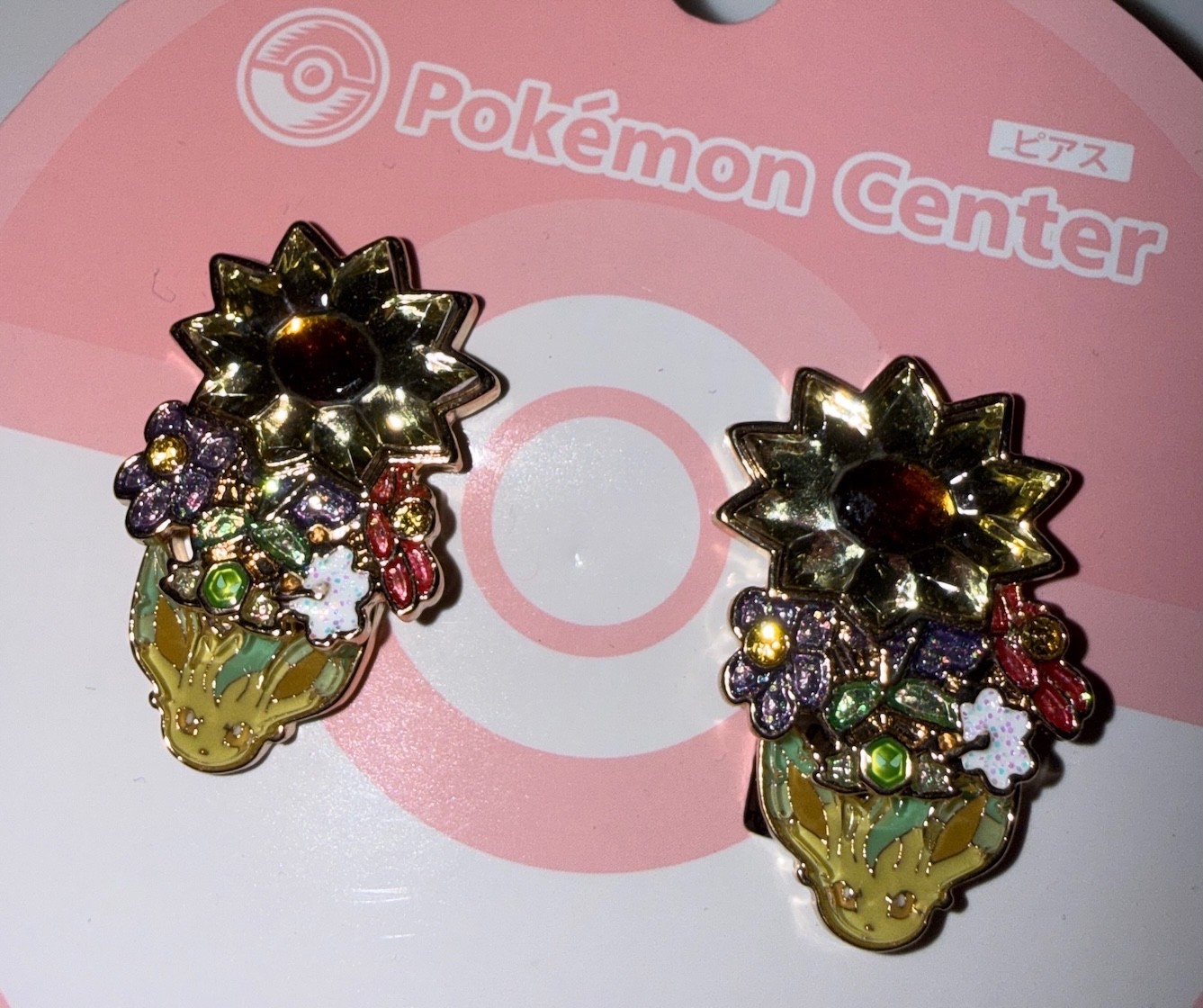 NEW Pokemon Center Japan Earrings Espeon Leafeon Espurr Poliwag Mew – US Seller