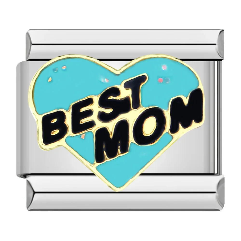 Charming Aunt & Niece Love Links for DIY Stainless Steel Bracelets
