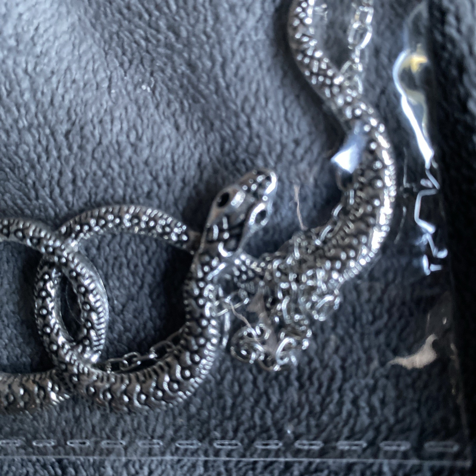 Snake Medusa 12” Chain Necklace