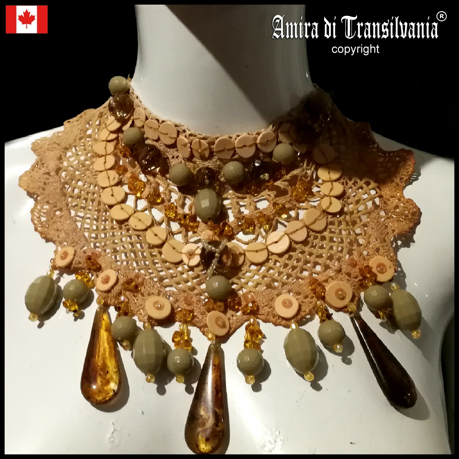 woman necklace choker jewelry embroidered crystal stone collar gothic collier 14