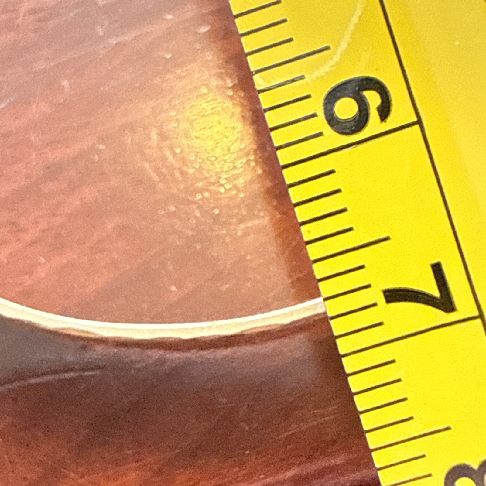 B Ltd 9ct 50 Micron Rolled Gold hinged engraved bangle with safety chain