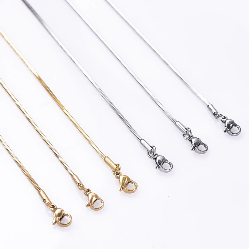 High Quality Stainless Steel Snake Hanging Chain For Women Men Long Necklace…