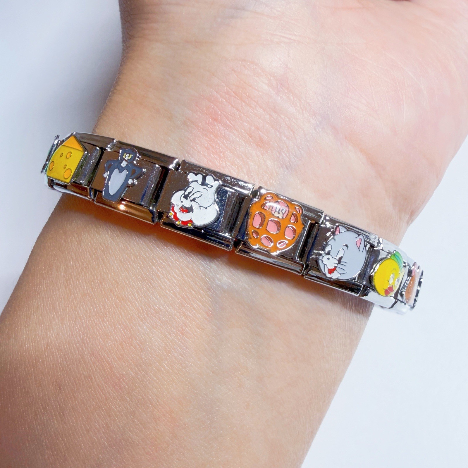 Cartoon Italian bracelet compatible with all designs Italian charm bracelet