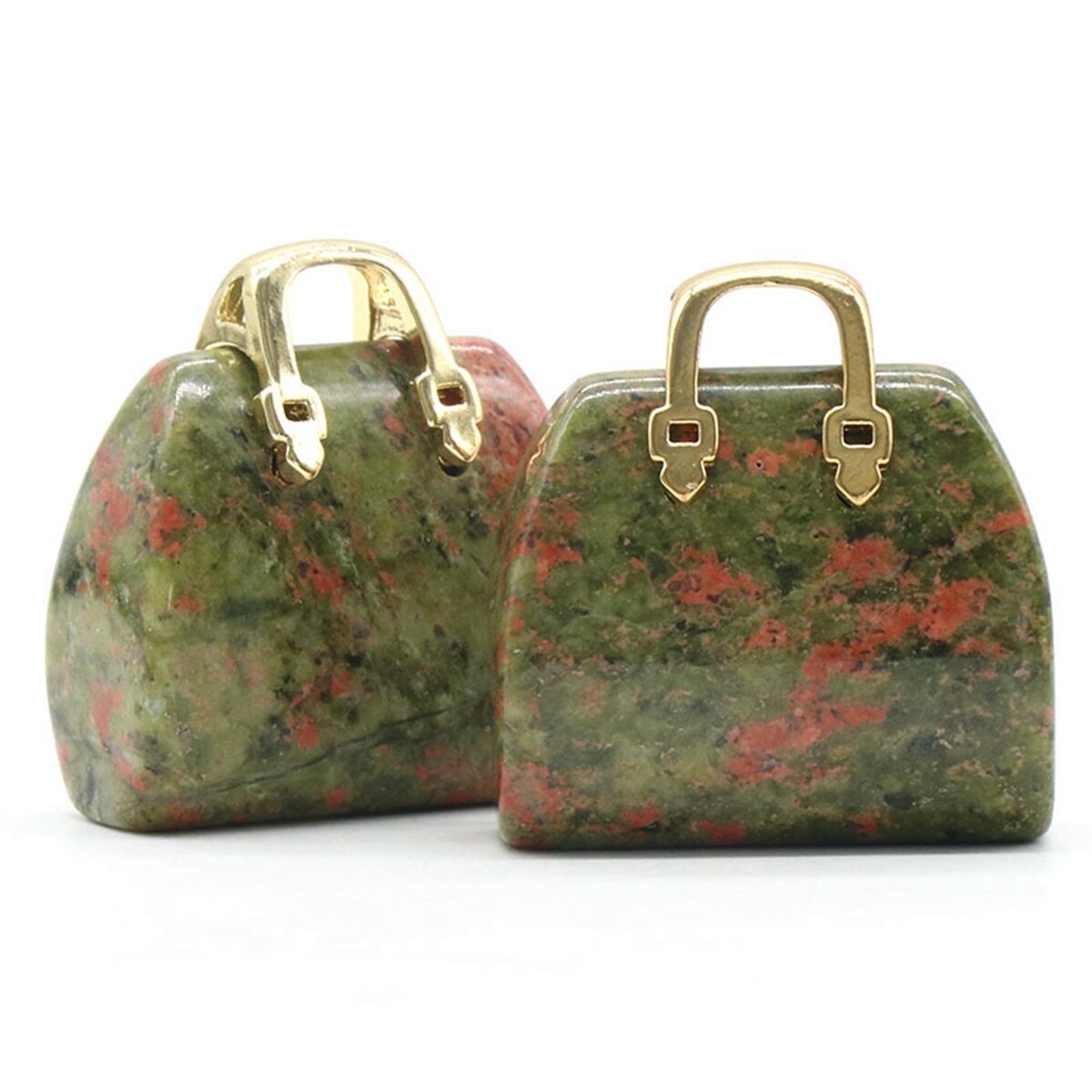 2PCS High-Quality Charming Fashionable Women Bag Keychain Pendant