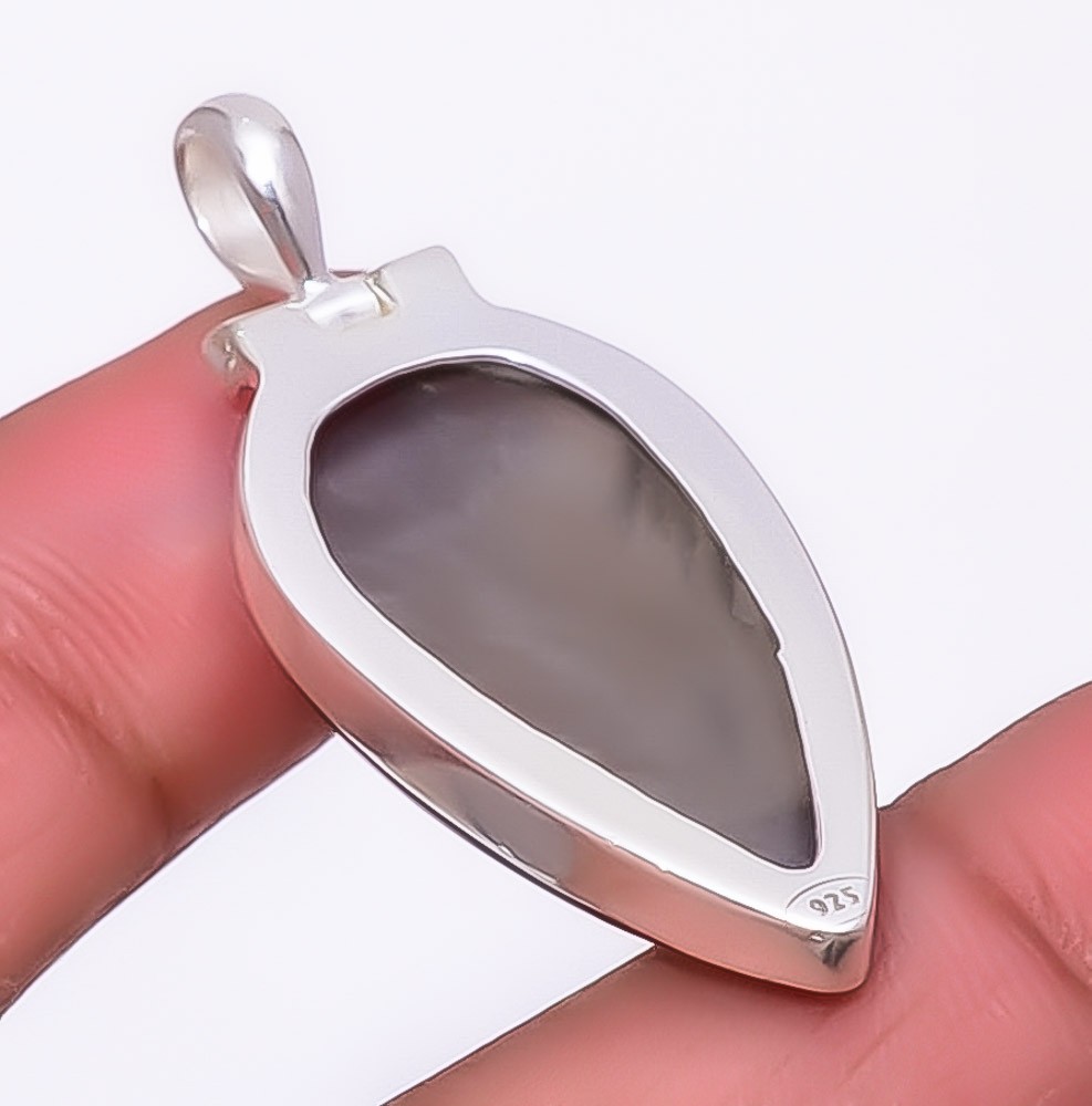 Moonstone – Sri Lanka 925 Sterling Silver Pendant 1.72″ P9197287, Christmas Gift