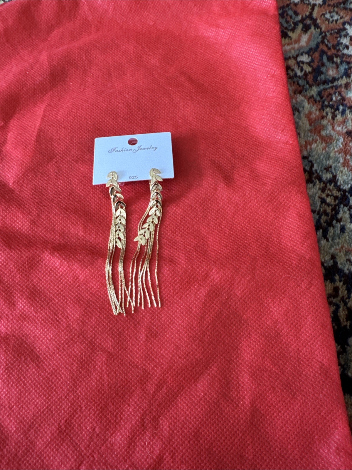 long hanging earrings New