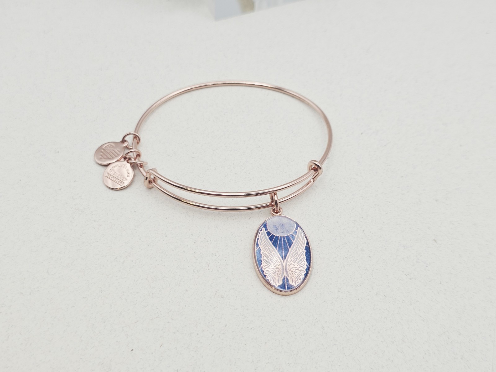 Alex and Ani GUARDIAN ANGEL CYBER MONDAY Shiny Rose Bangle 💕