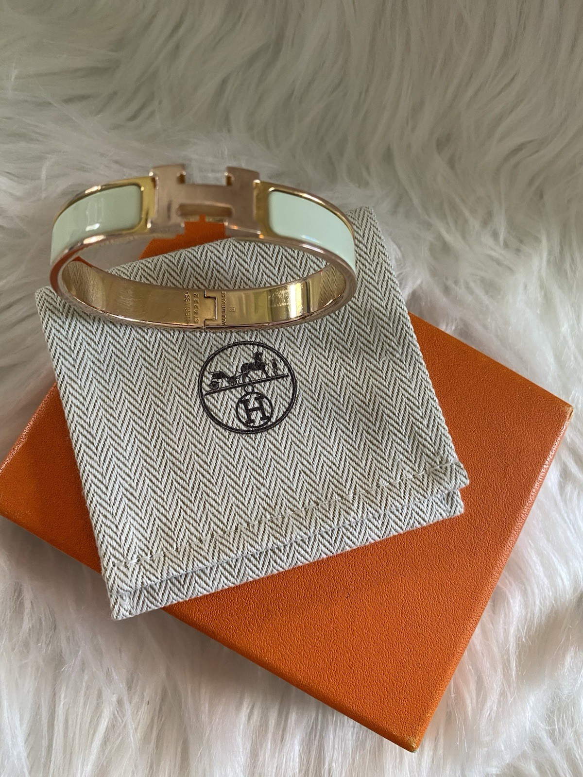 Hermes Clic Clac H Bracelet Authentic