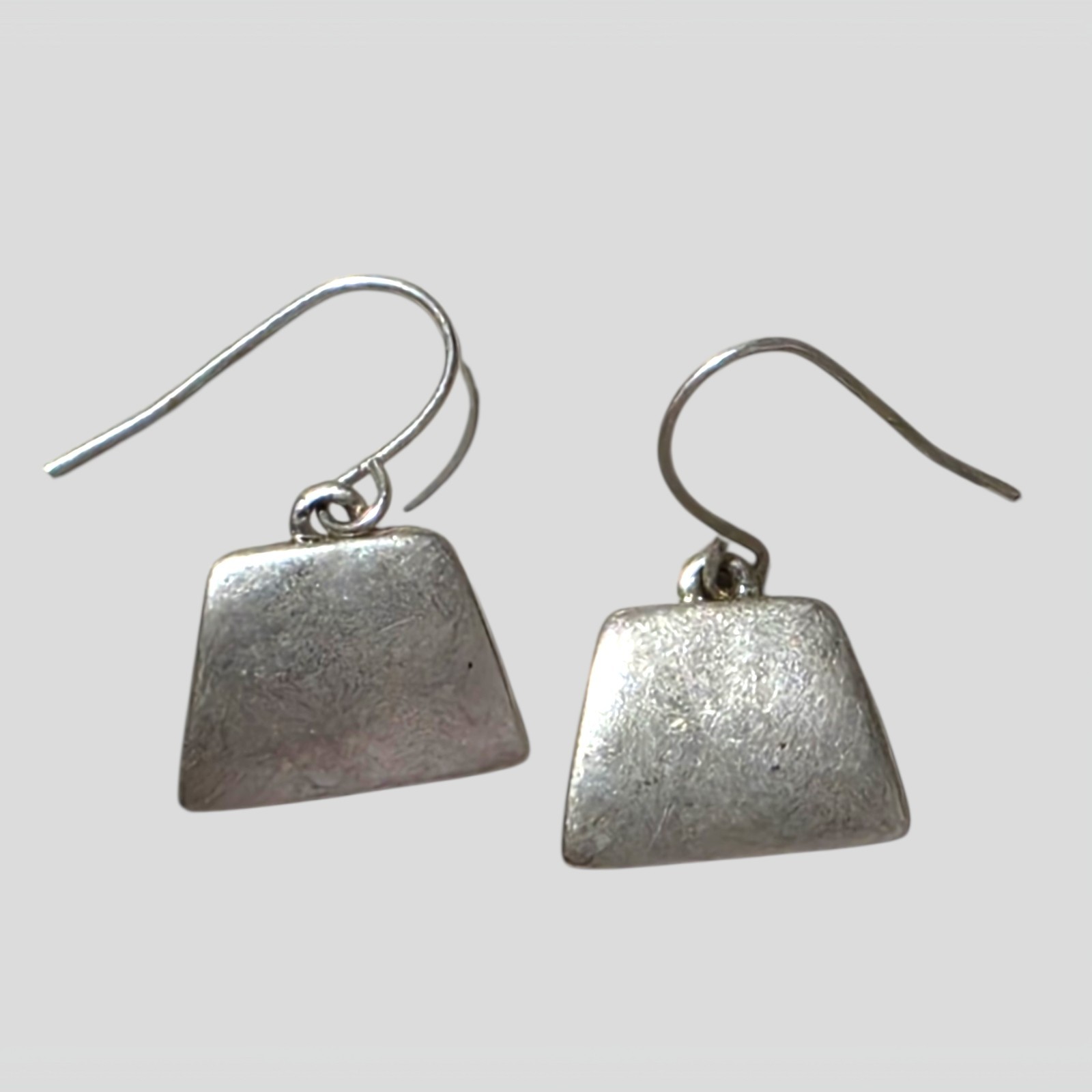 Trapezoid Dangle Earrings Minimalist Modern