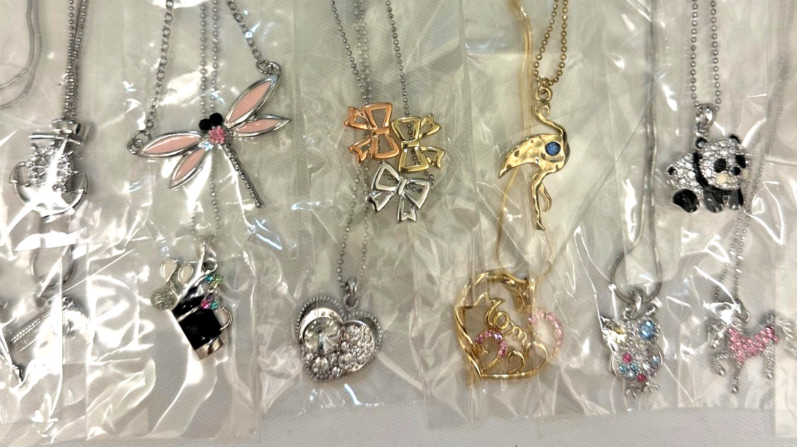 New 20pcs Lot Crystal Charm Pendant Necklaces Jewelry #245 Top Quality